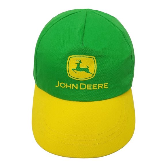 John Deere Other - 2005 John Deere Classic Green Yellow Snapback Cap Trucker Farmer Baseball Hat